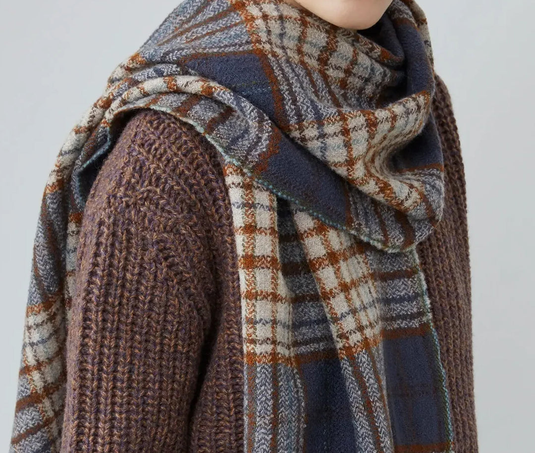 Scarf N°803 Slate Grey by Moismont
