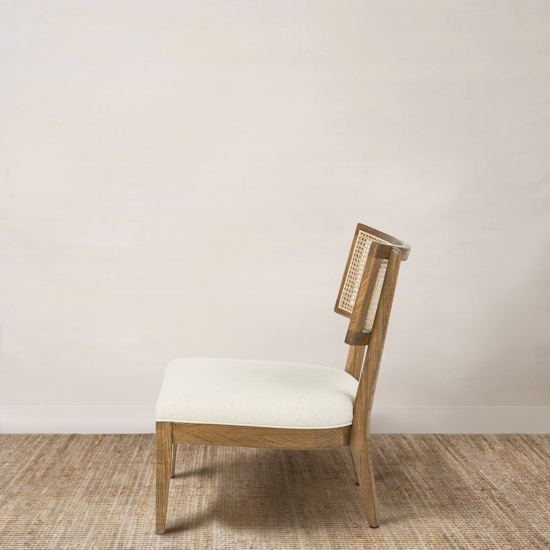 Bea Chair in Performance Saville Flax