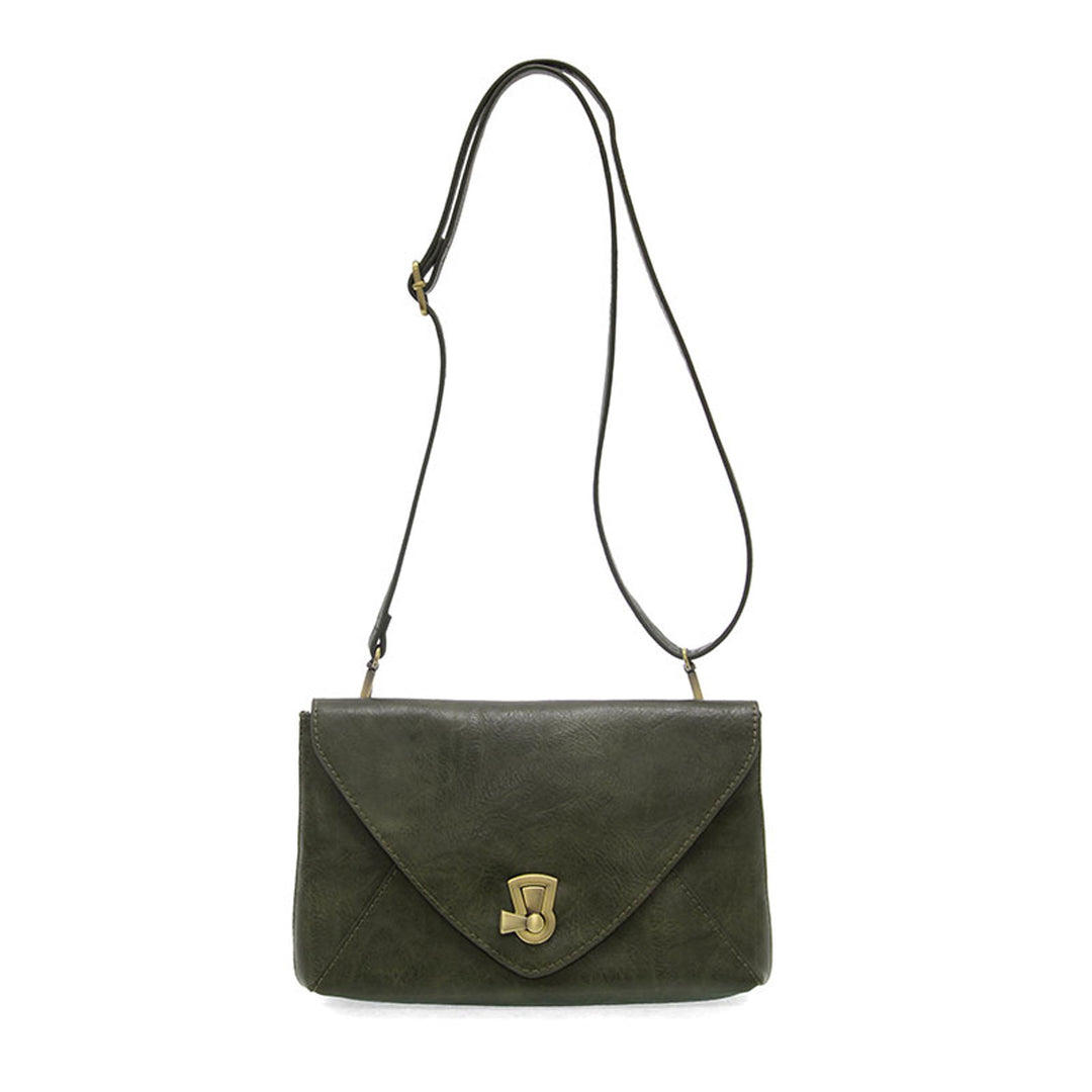 Hunter Green Claudia Keyhole Envelop Crossbody