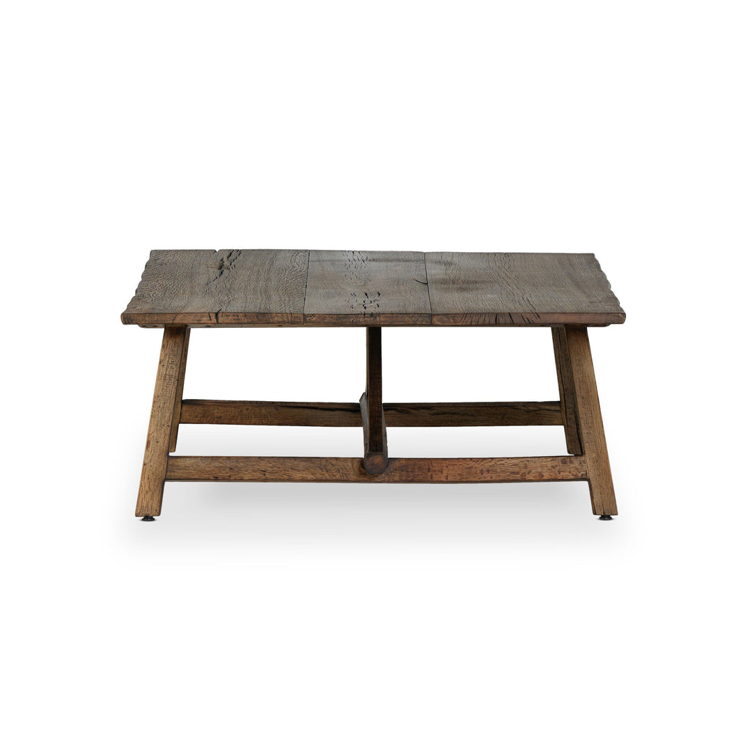 Elio Coffee Table Small in Burnt Bleached Oak