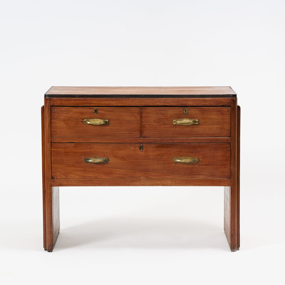 Vintage Three Drawer Desk