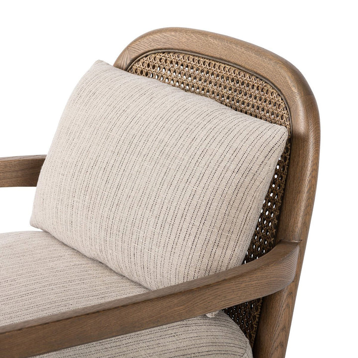 Nara Chair Upholstered in Laine Flint