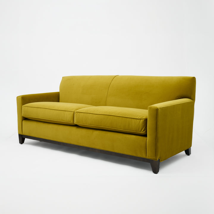 Martin Sofa in Heavy Duty Flaxen Pistachio (80")