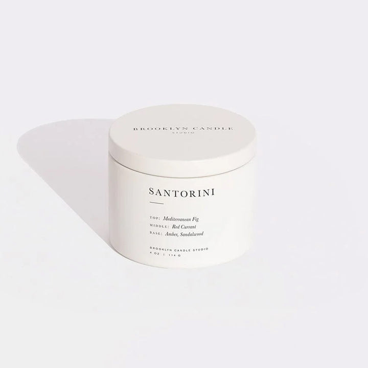 Santorini Travel Candle