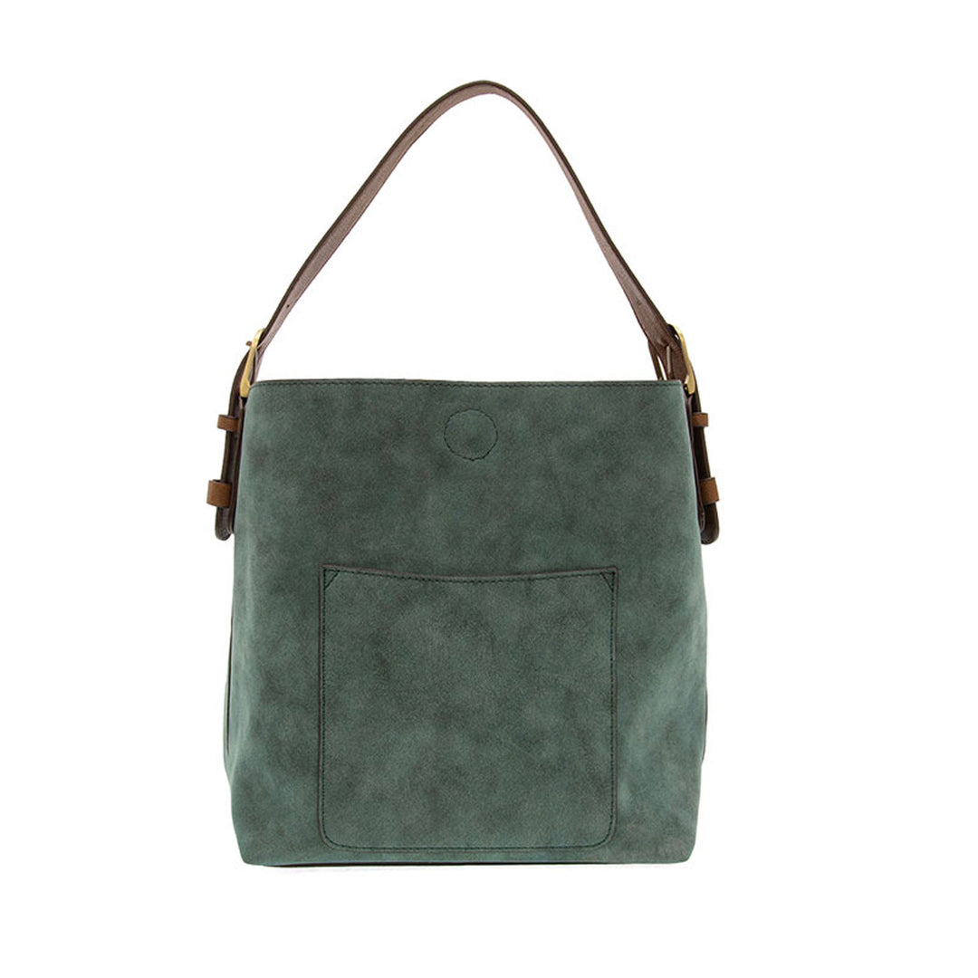 Teal Hobo Coffee Handle Handbag