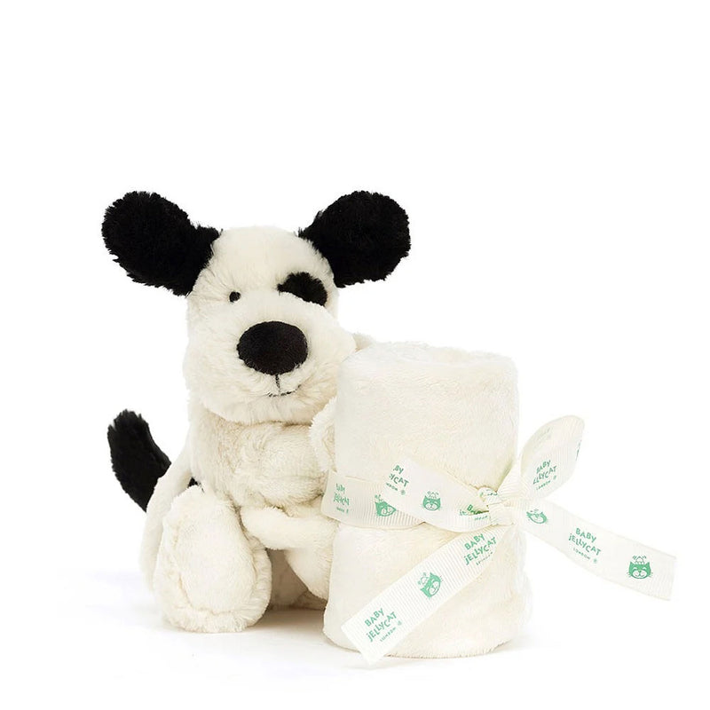 Bashful Black & Cream Puppy Soother - Soother