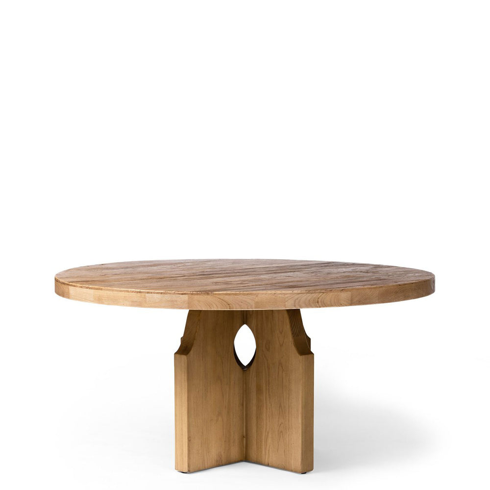 Arlington Round Dining Table in Natural Elm (60")