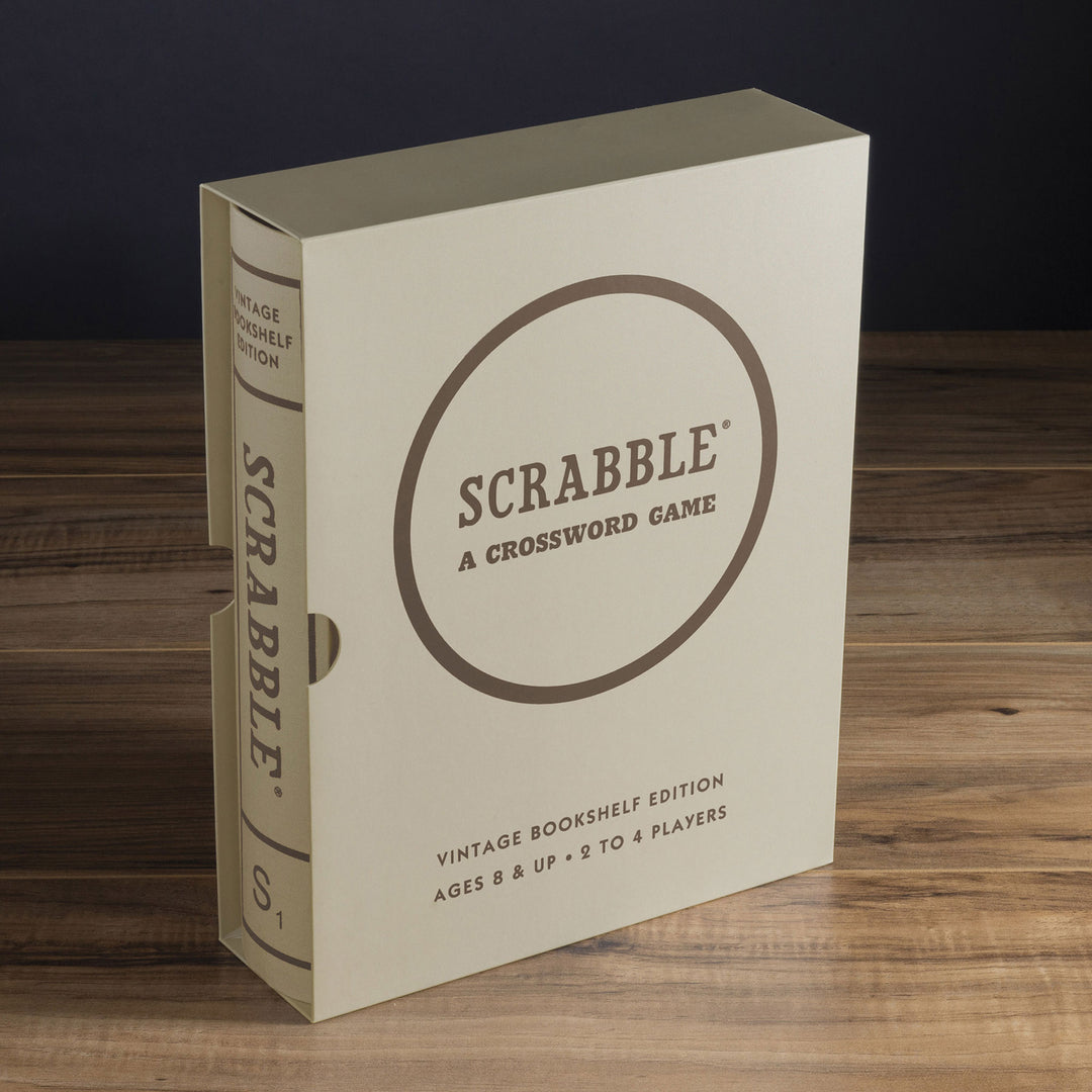 Vintage Bookshelf Edition Scrabble