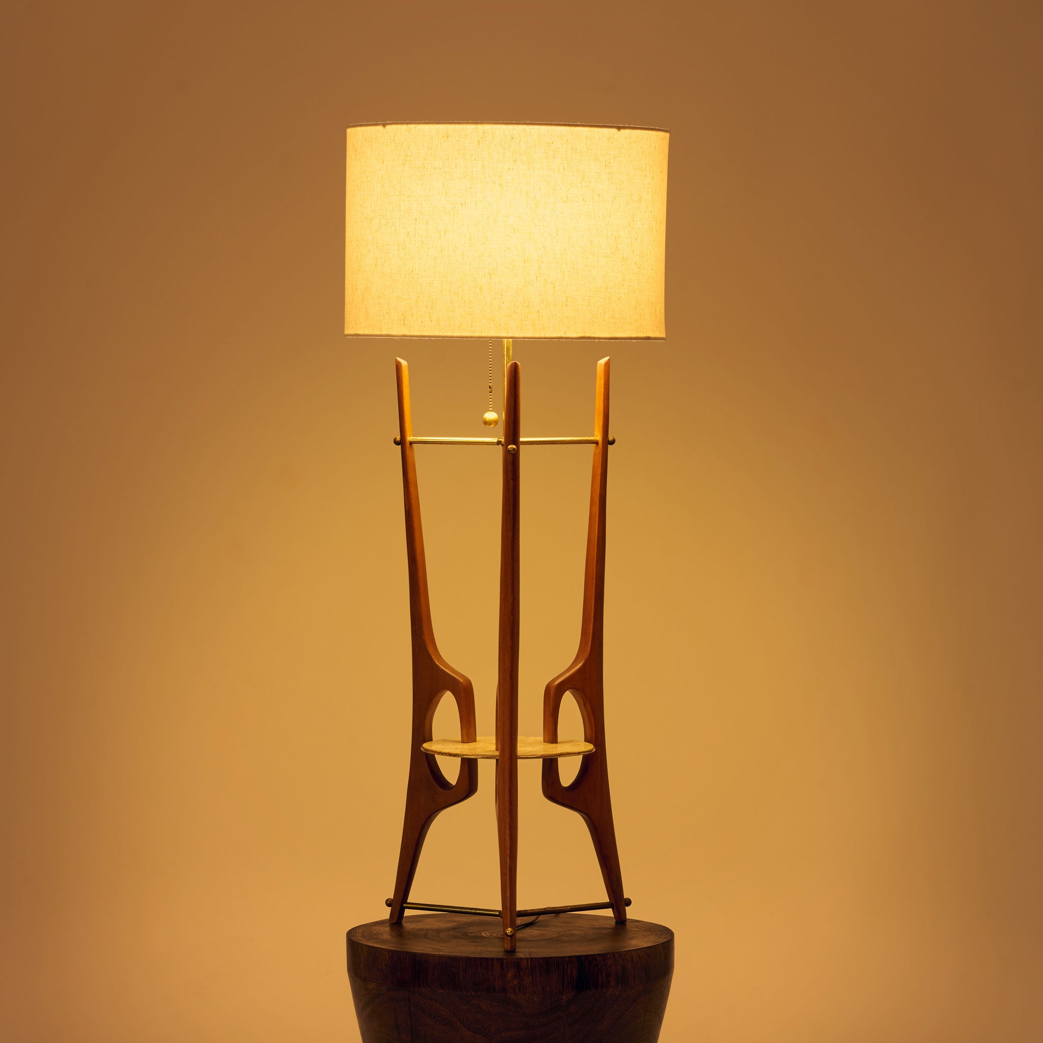 Vintage Tall Mid Century Table Lamp