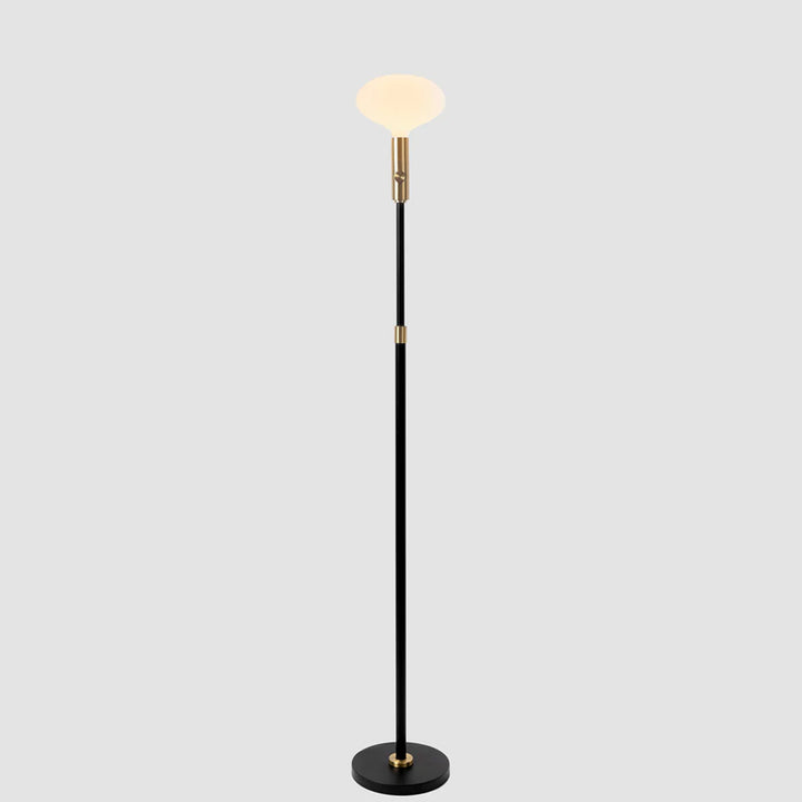 Brass Floor Lamp with Oval II US