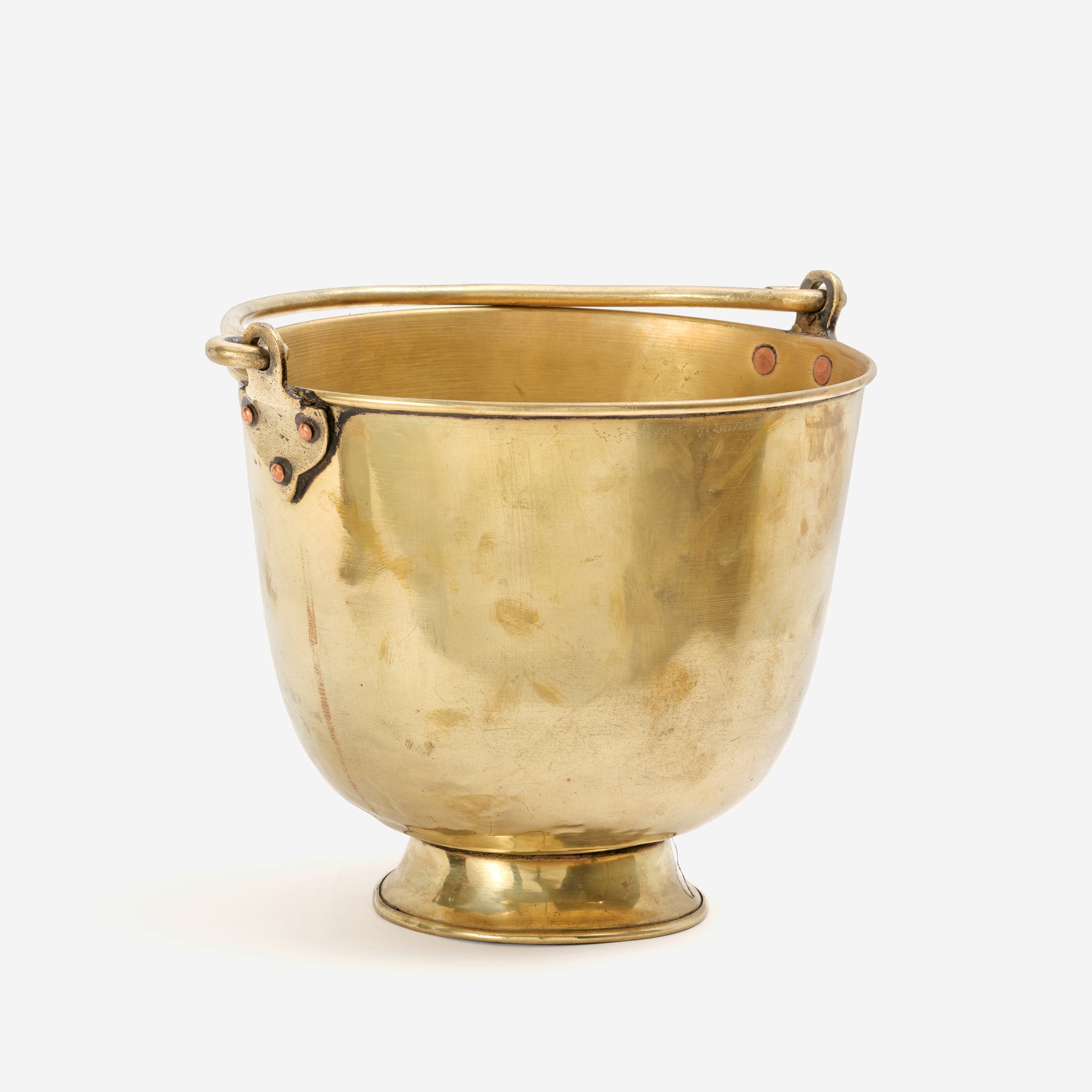 Vintage Brass Bucket