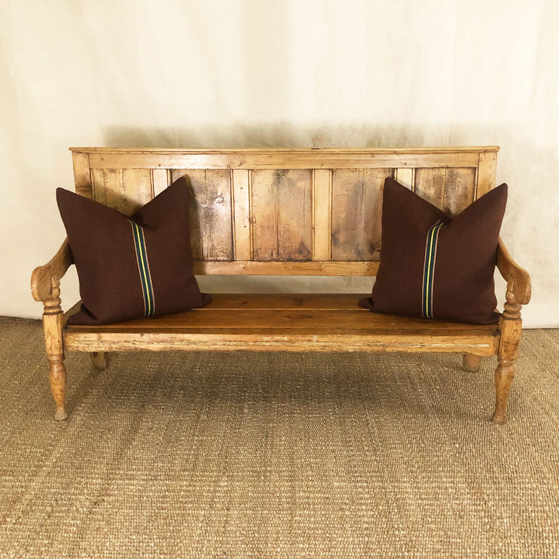 Antique English Pine Bench