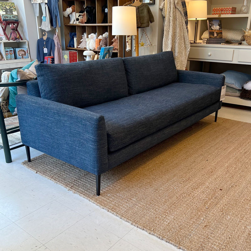 Thursday Sofa Upholstered in Dark Cinder by Younger & Co (86")