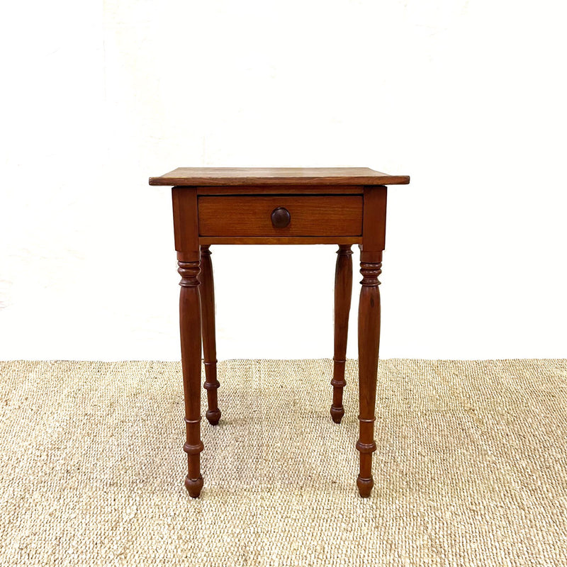 Antique One Drawer Sheraton Stand