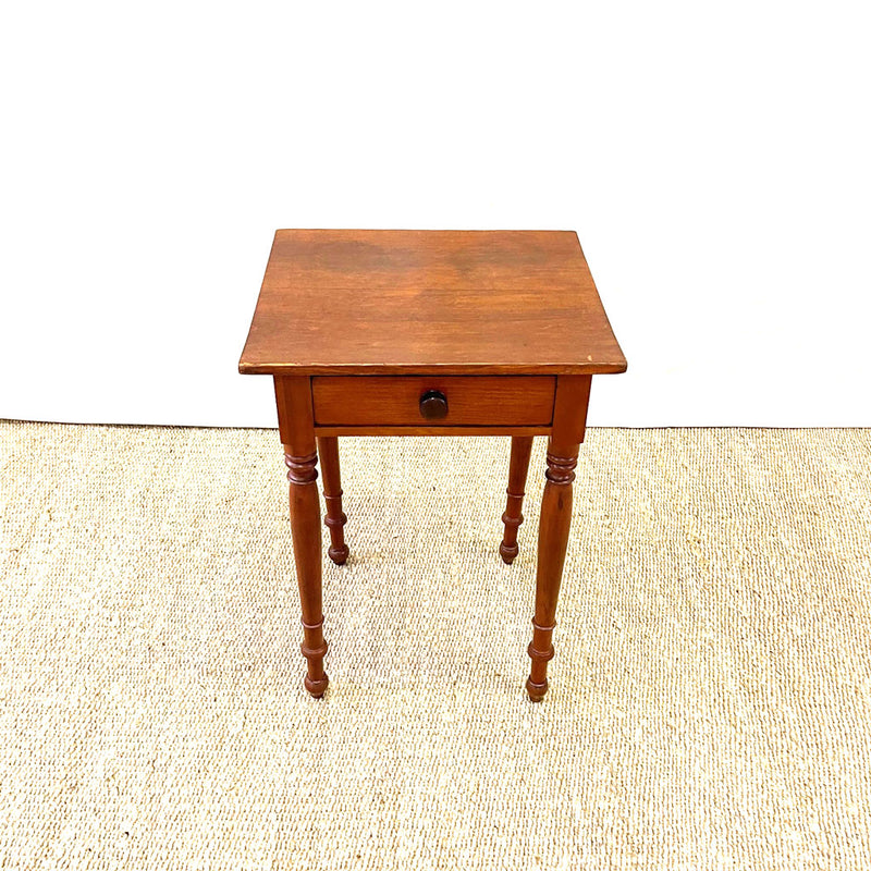 Antique One Drawer Sheraton Stand