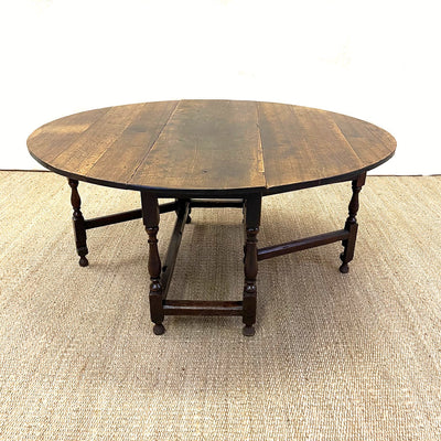 Antique English Oak 18th Century Gateleg Table