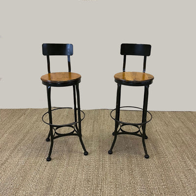 Pair of Vintage Toledo Stools