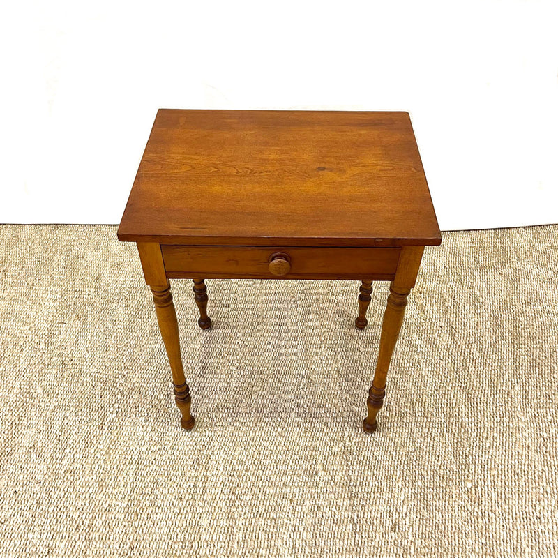 Antique One Drawer Sheraton Stand