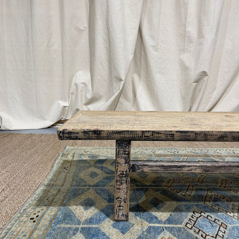 Antique Reclaimed Wood Asian Coffee Table