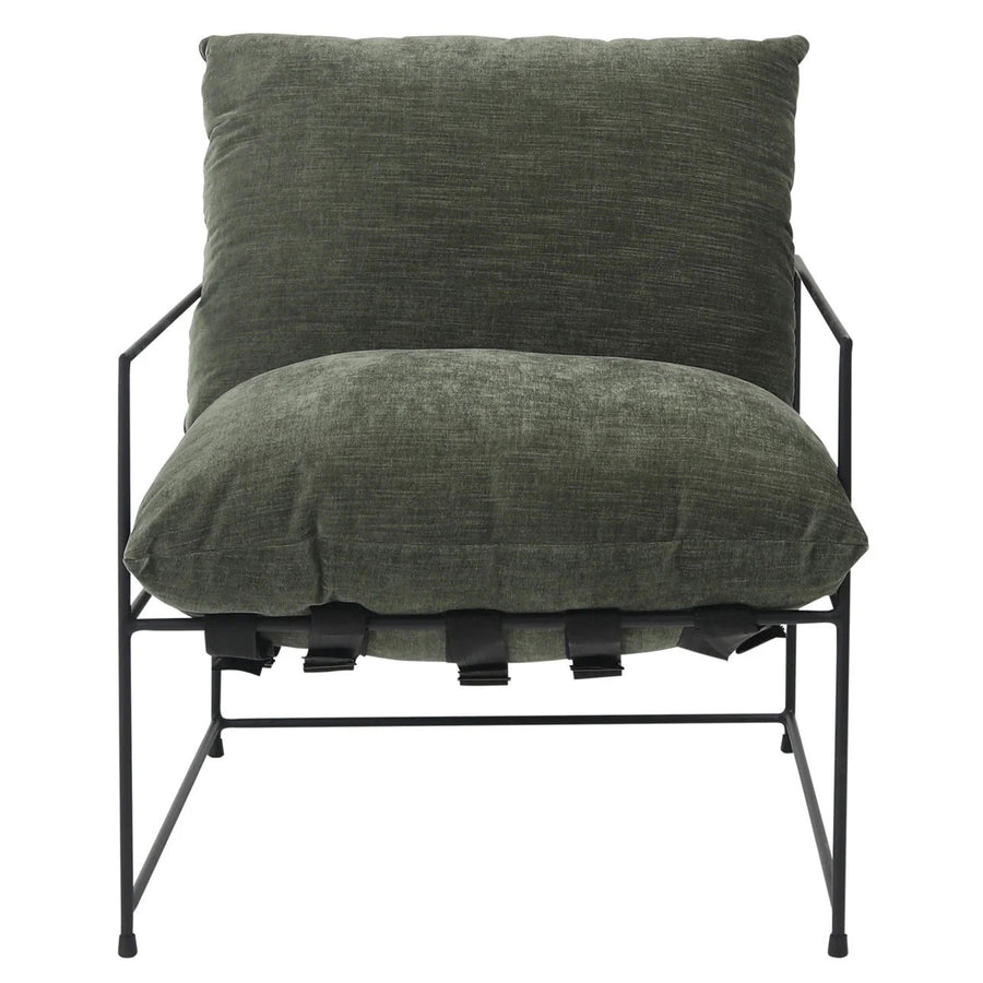 Ivan Occasional Chair Upholstered in Green