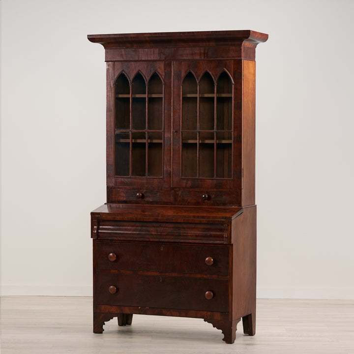 Antique New York State Empire Secretary
