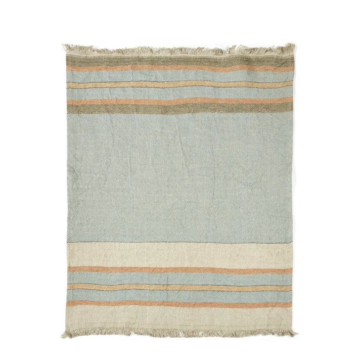 The Belgian Towel Small Fouta Multi Stripe