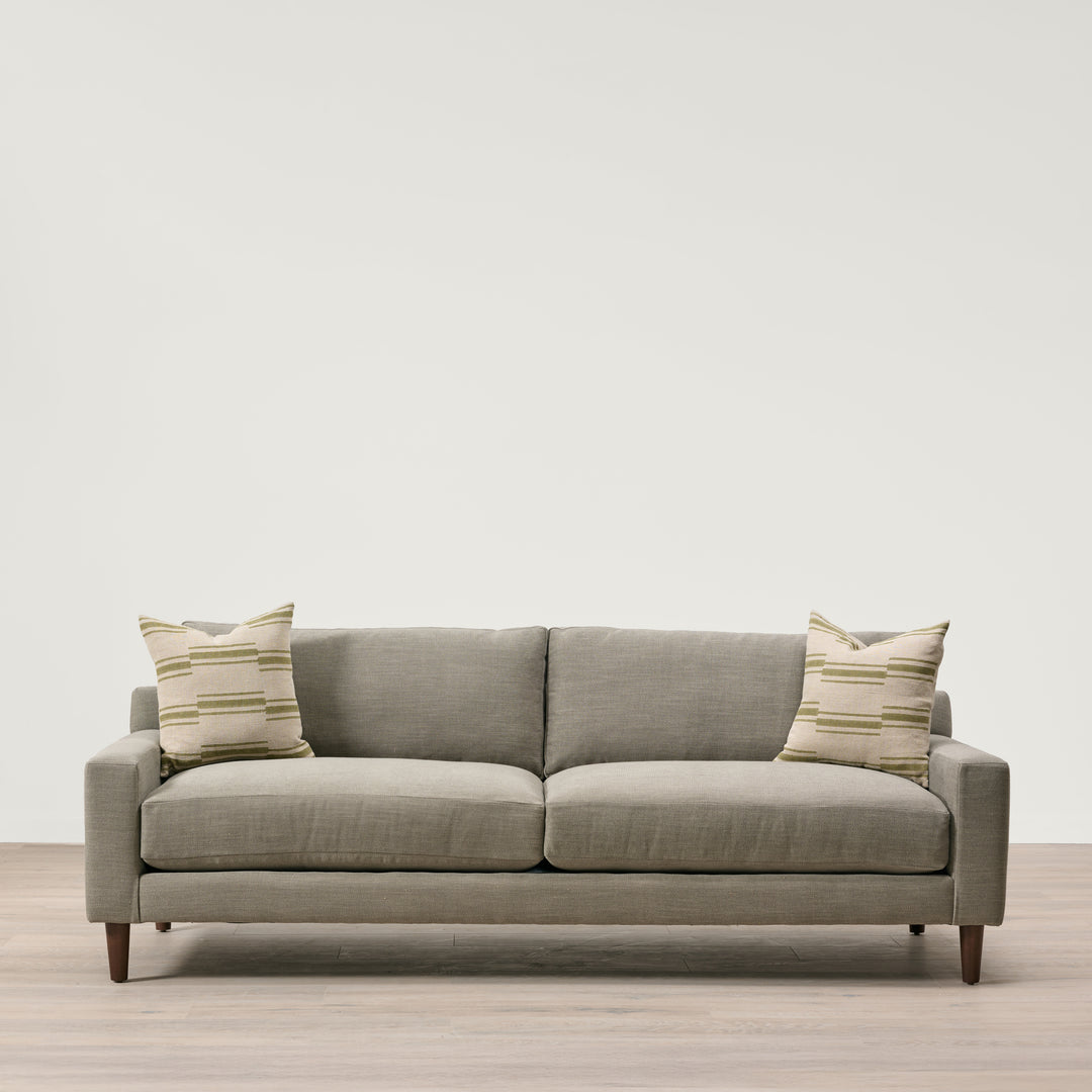 Alder Sofa in Performance Fabric Stone Greige Younger & Co (90")