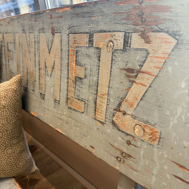 Antique C. 1900 Hardware Store Bench, Pennsylvania