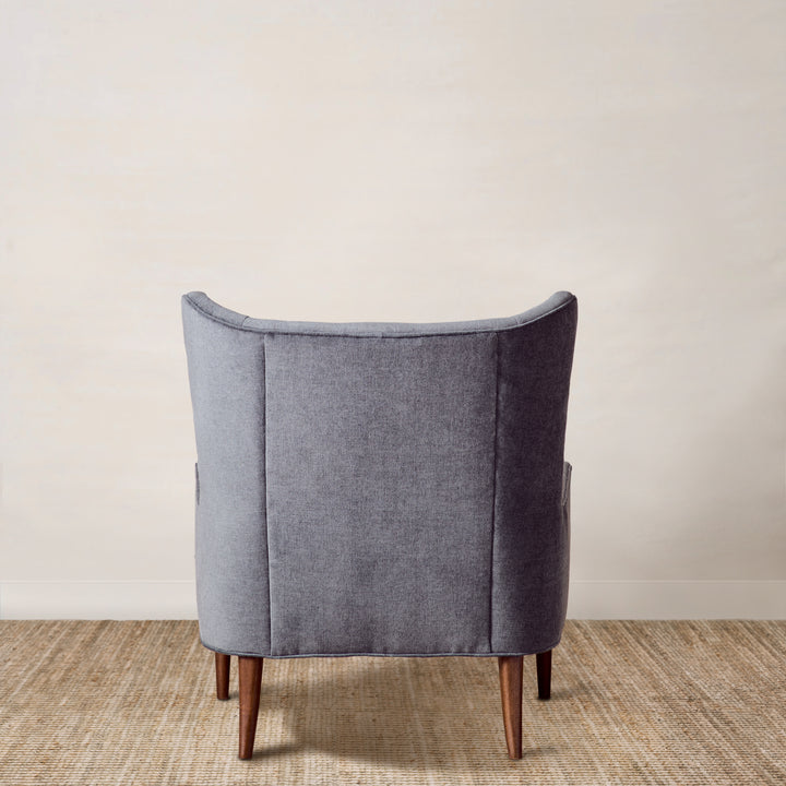 Don Draper Chair in Soft Charcoal Grey