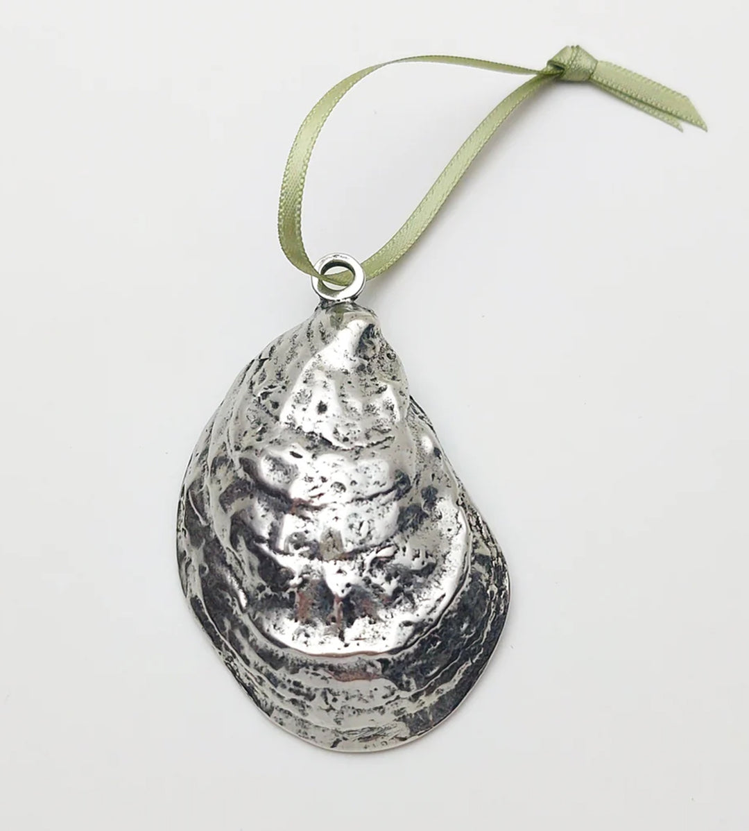 Cast Pewter Oyster Ornament