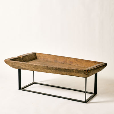 Guatemala Wooden Rectangular Table with Iron base  By Cisco Brothers