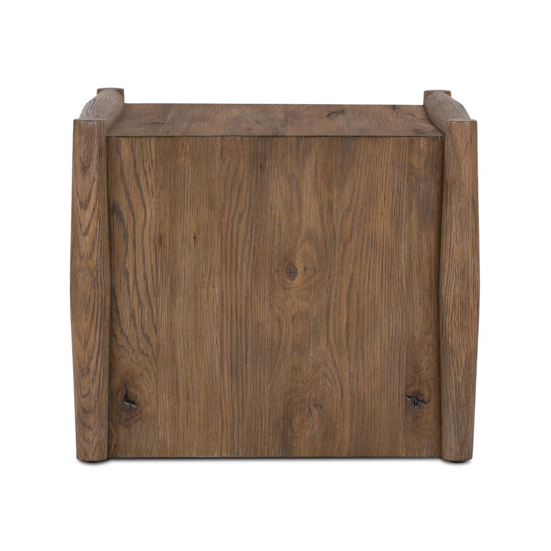 Gordan End Table in Weathered Oak