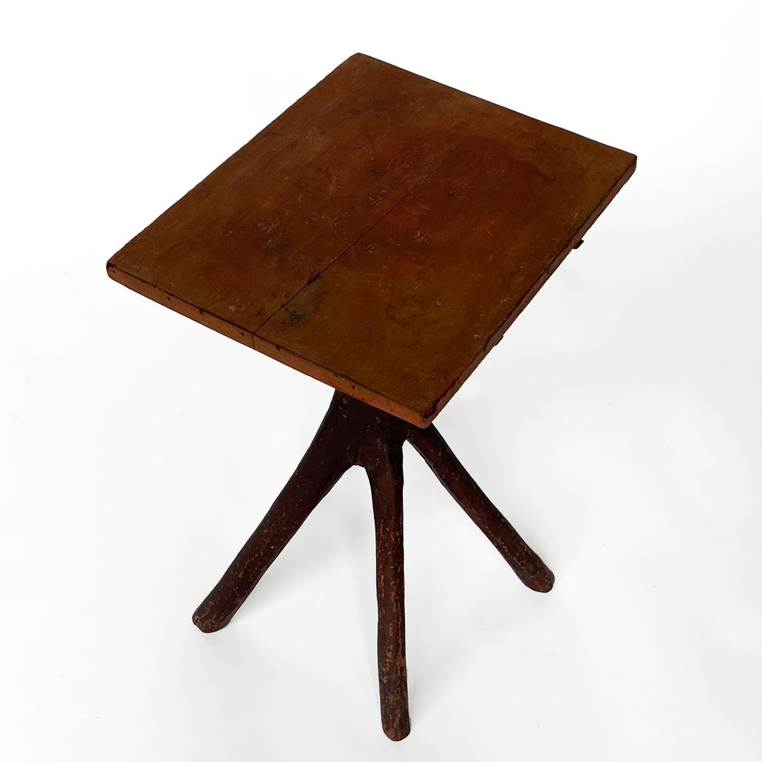 Antique Folk Art Twig Table