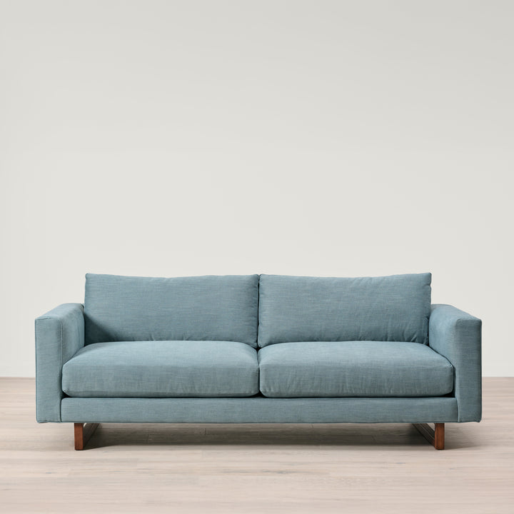 Beam Sofa in Performance Fabric Slate Blue by Younger & Co (90")