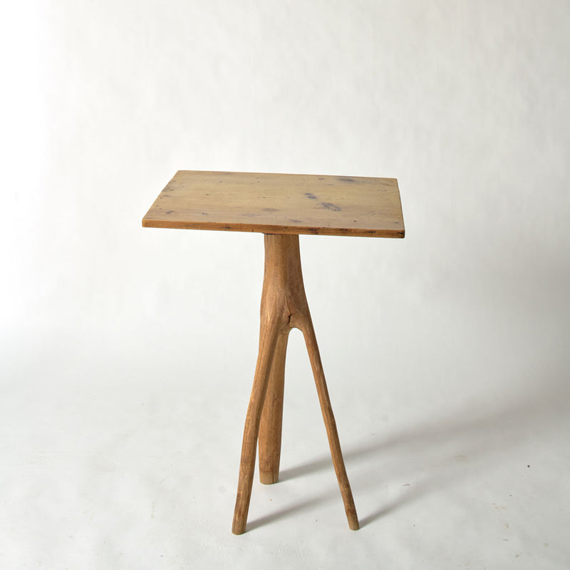 Natural Limb Table Crafted In Maine