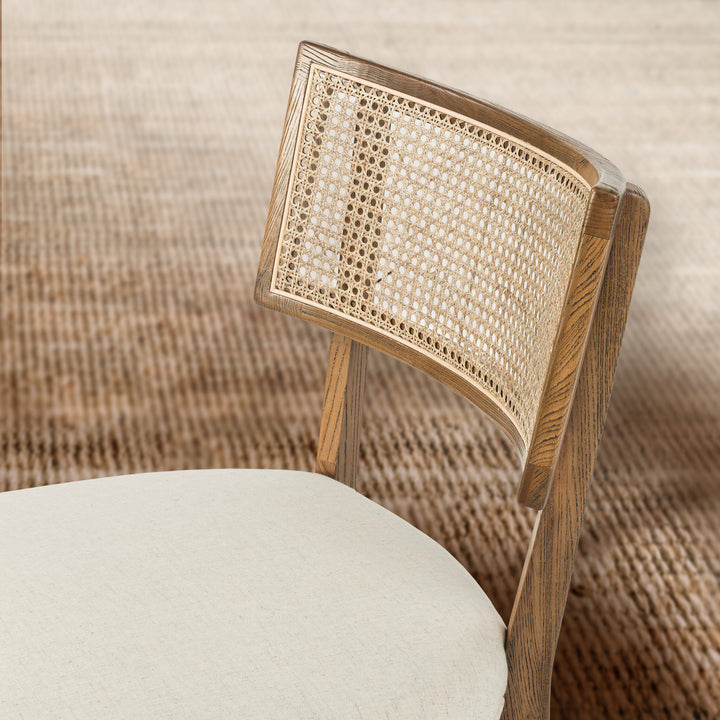 Bea Chair in Performance Saville Flax