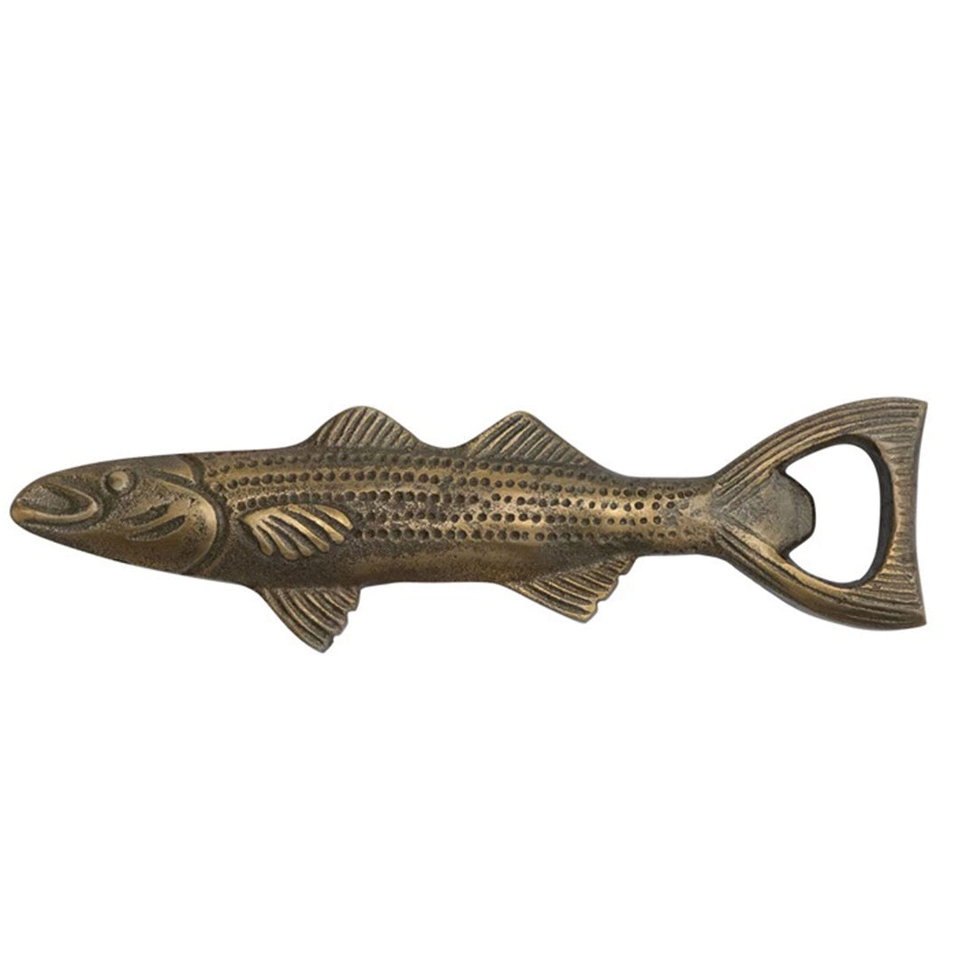 Cast Aluminum Fish Shaped Bottle Opener