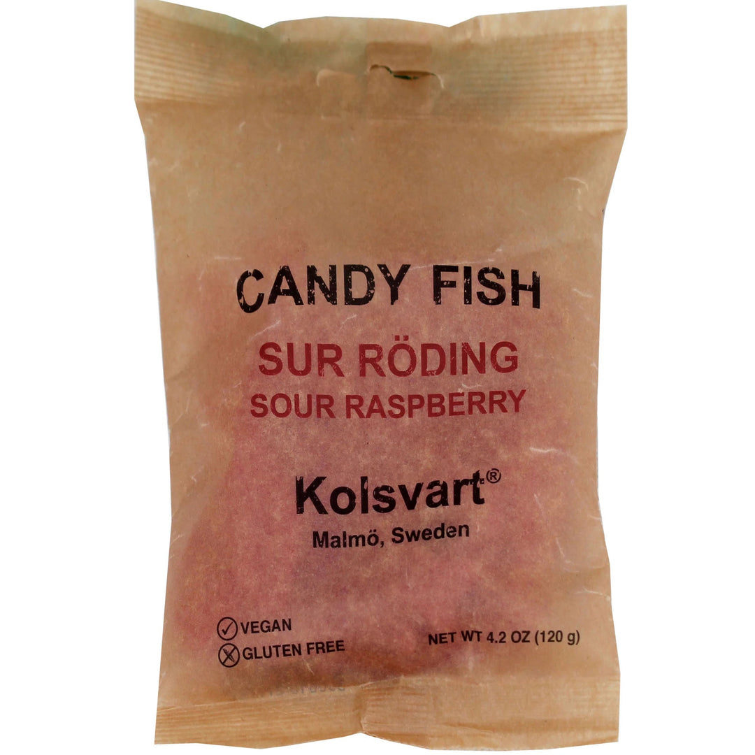 Sour Raspberry Swedish Fish 4.2oz