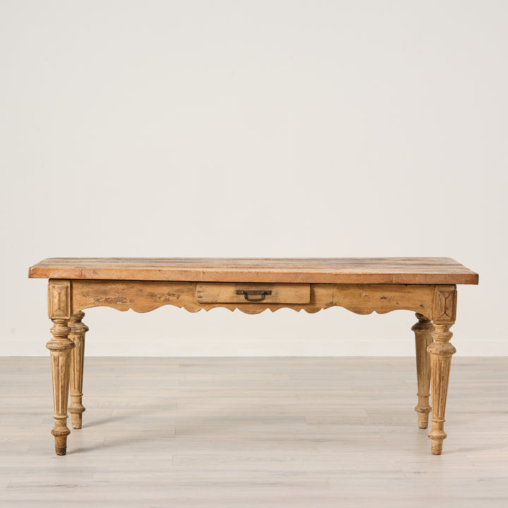 Antique 19th Century French Farmhouse Table