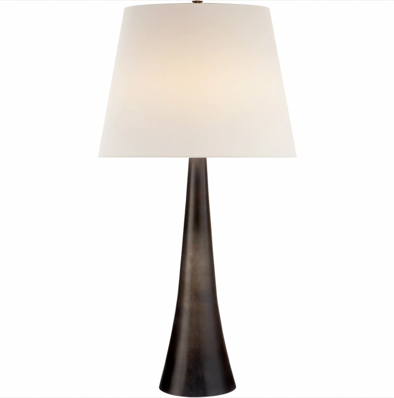 Dover Table Lamp in Aged Iron