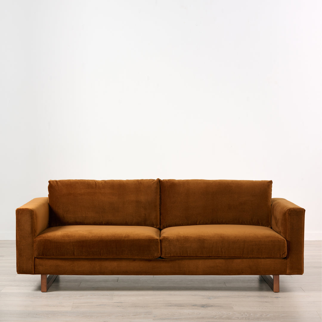 Beam Sofa in Cognac (90")