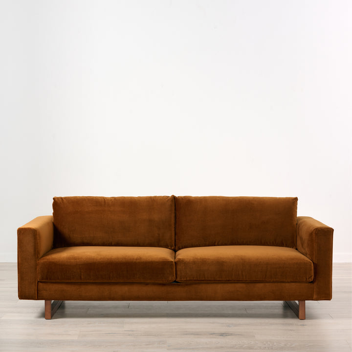 Beam Sofa in Cognac (90")