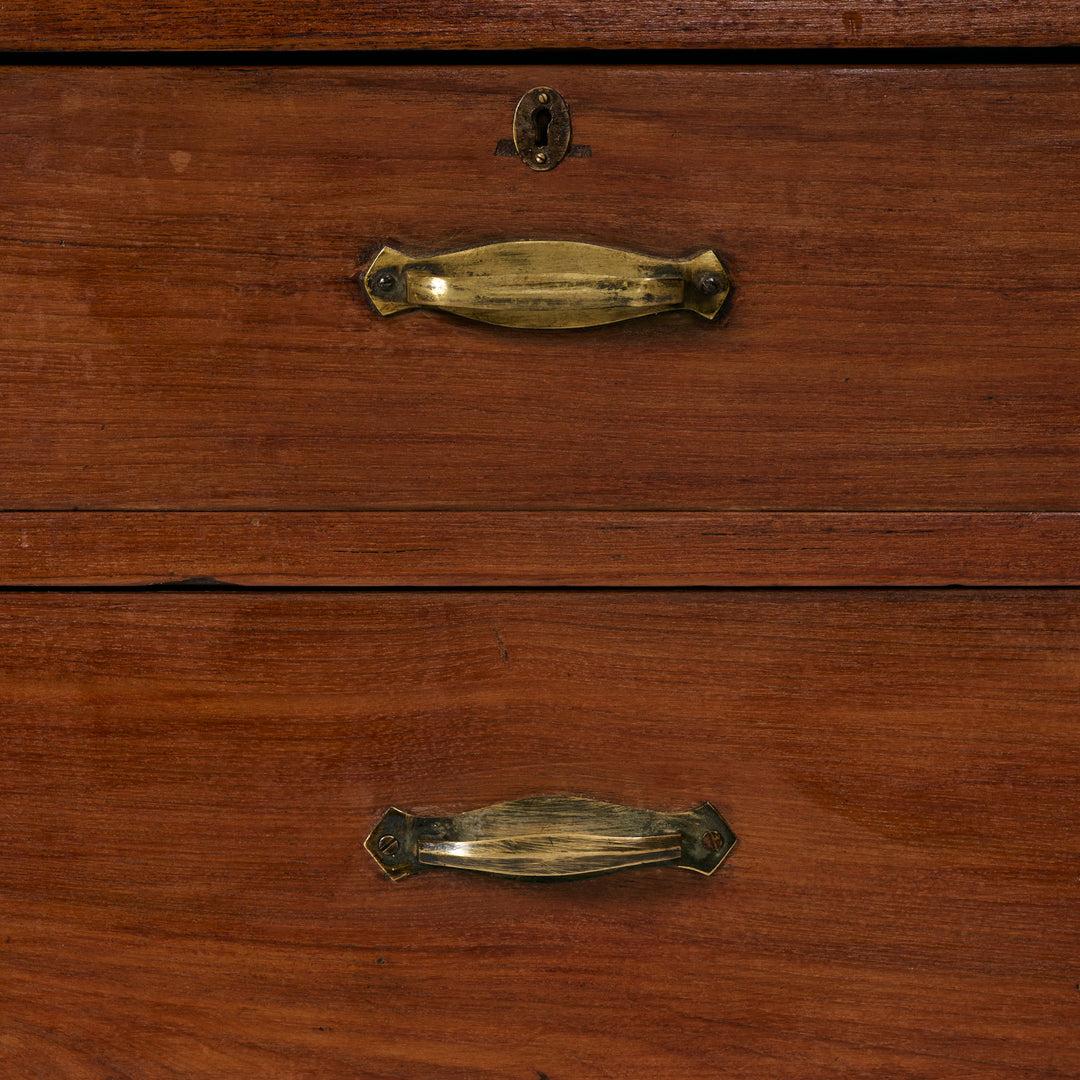Vintage Three Drawer Desk