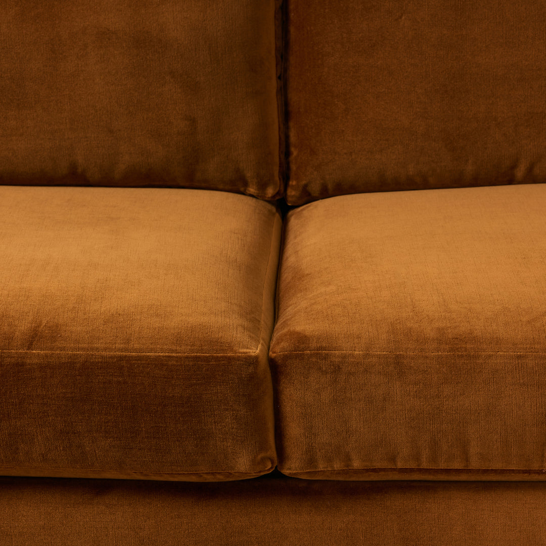 Beam Sofa in Cognac (90")