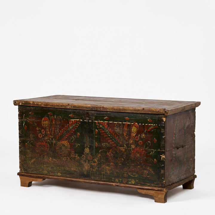 Painted European Trunk