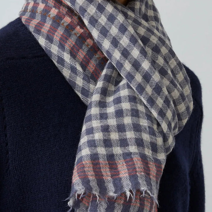 Scarf N°693 Slate Grey by Moismont