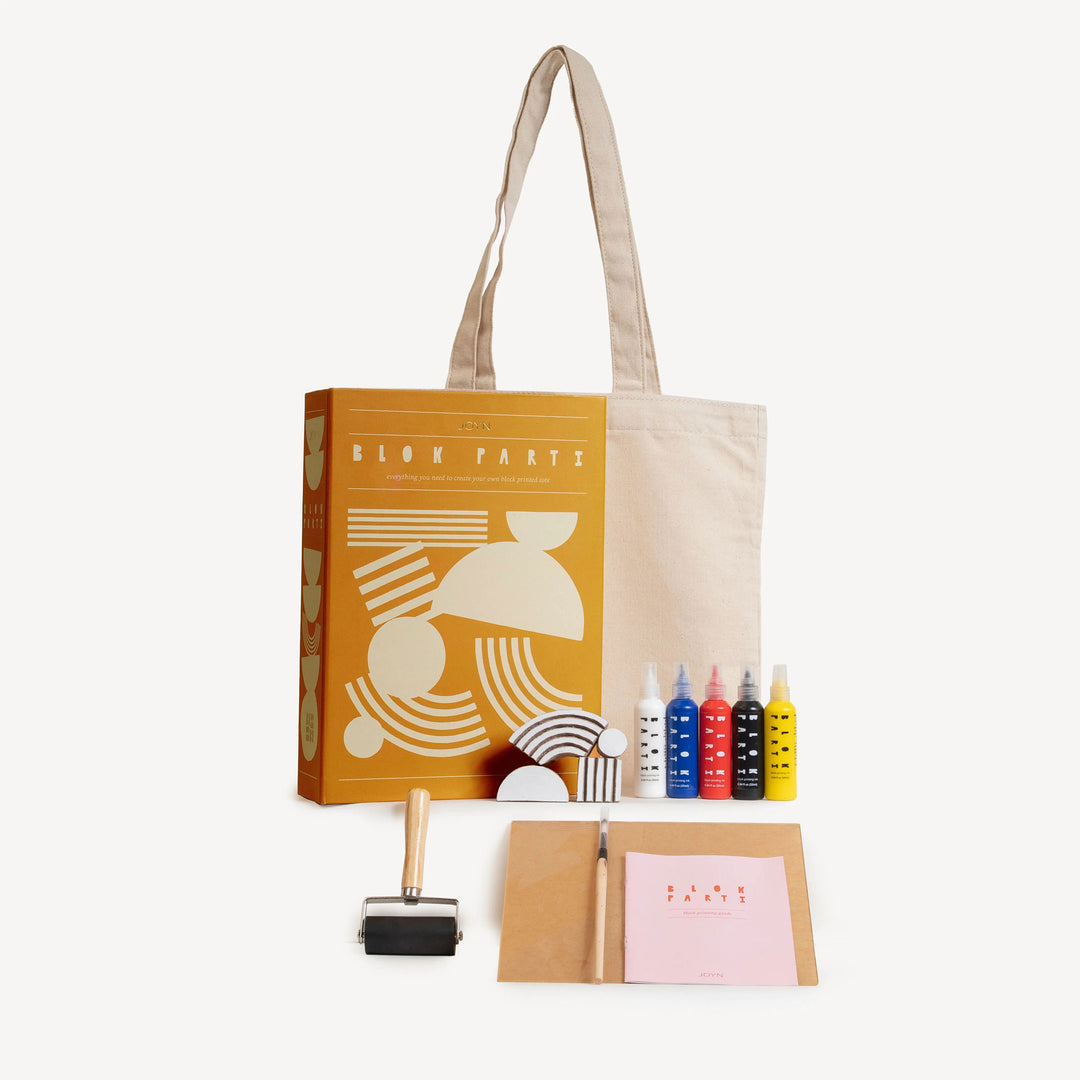 BLOK PARTI Tote Kit in Abstract Print