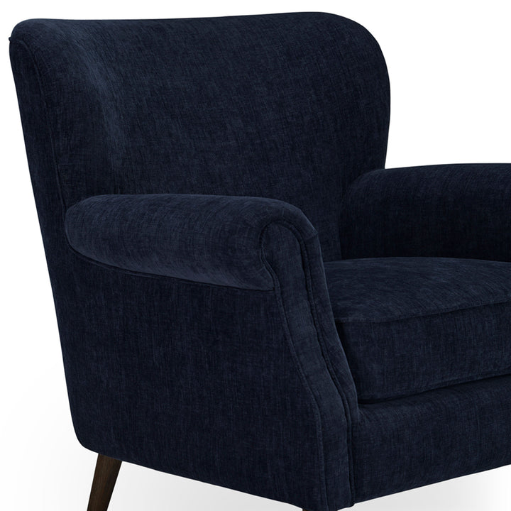 Hadley Accent Chair in Dark Blue