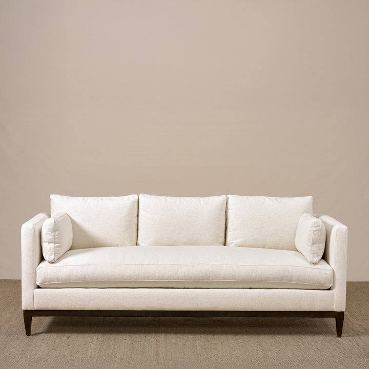 Leo Sofa in Kidproof Alabaster White