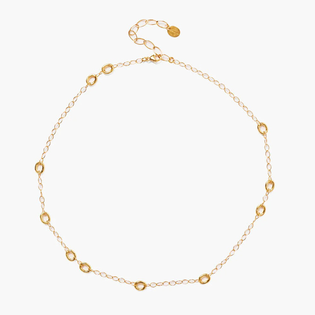 Leni Gold Chain Link Necklace